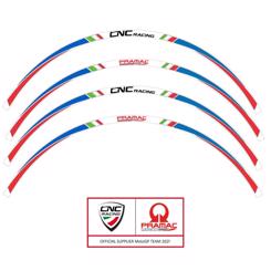 CNC Racing Rim Stripes Kit 17" Fælge Pramac Racing Limited Edition